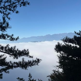 常念岳方面