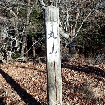 丸山をピークハント