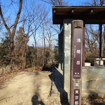 浅間岳。ここまでは地元らしき人が散歩してた。