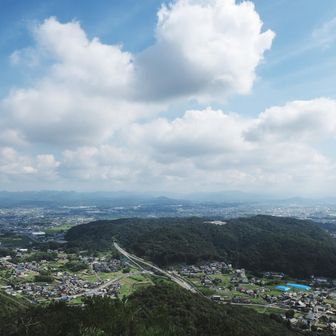 展望台から美濃加茂方面
こちらのほうが眺めがイイね