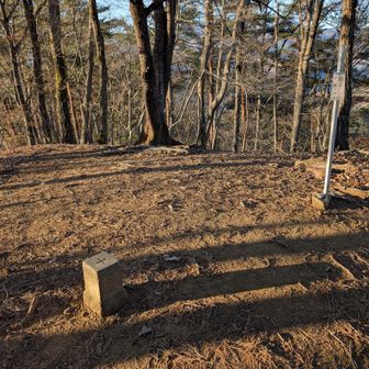 実線ルートの終点、殿平。