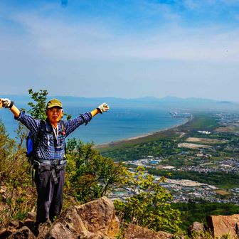 下山中、記念に。