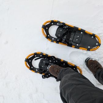 久しぶりのスノーシューです、最近、山スキーばかりでしたからね