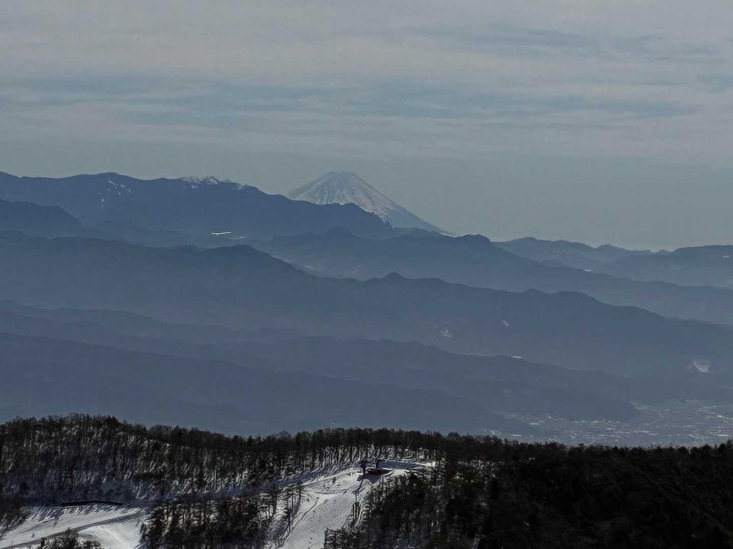 富士山見えました🗻