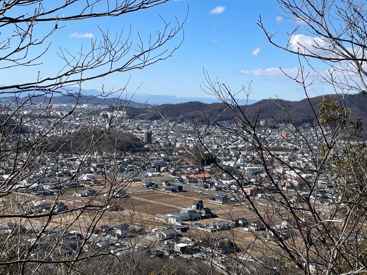 頂上からの眺め
