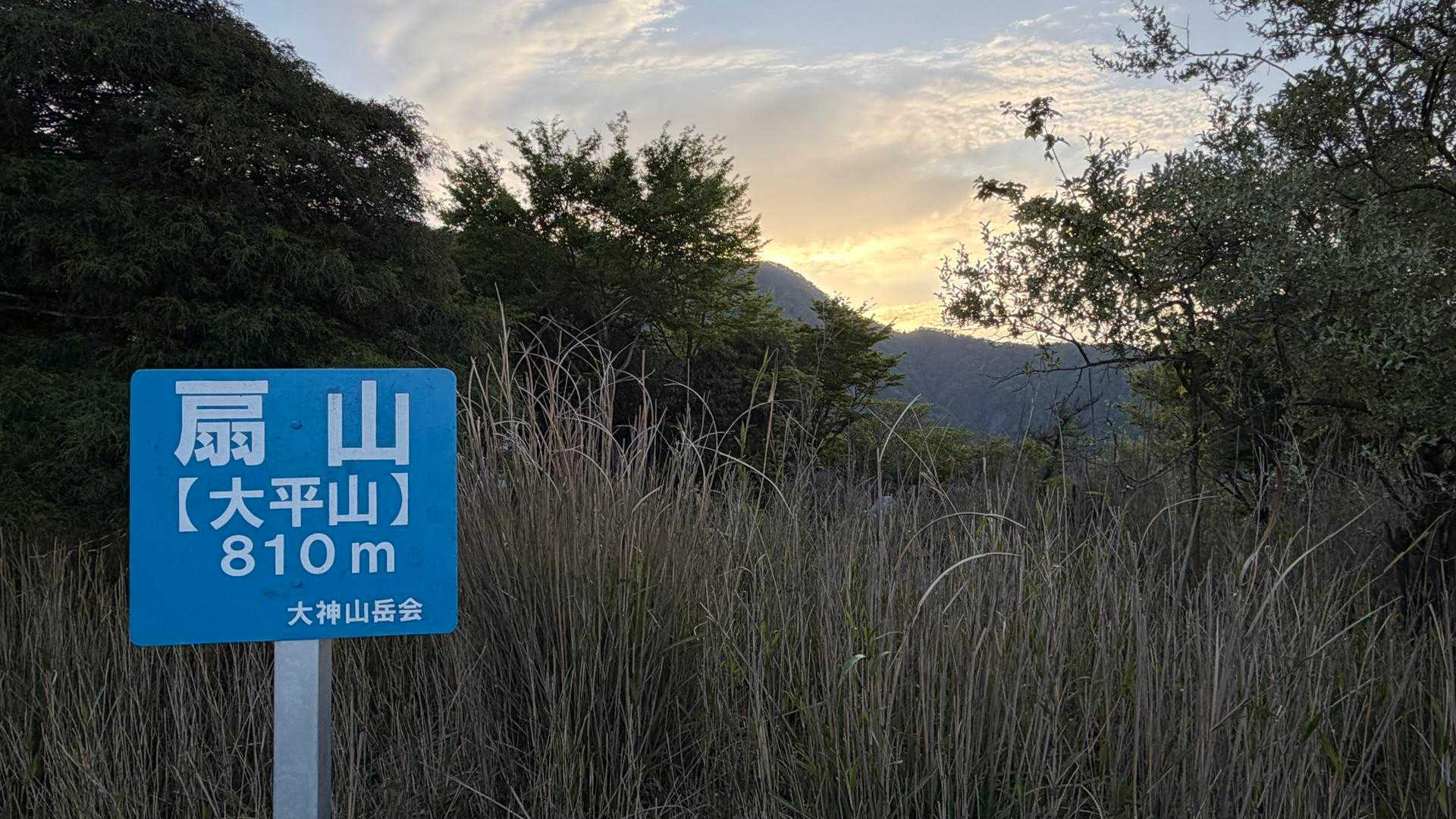 扇山 往復コースの写真