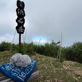ぽんぽん、浜石岳初登頂