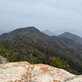 石山、しばらく景色を独り占め