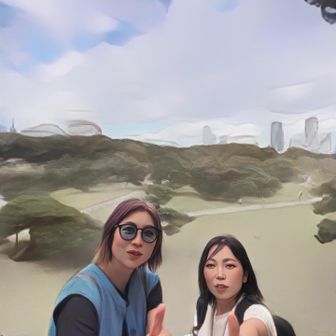 富士見山の山頂⛰️
AIで絵にしてみた🤣