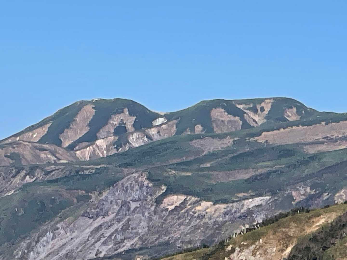 石徹白登山口-銚子ヶ峰-三ノ峰 往復コースの写真