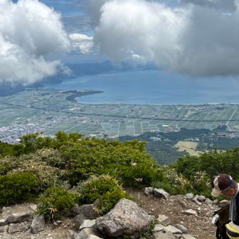 どうです、この360度の大パノラマ✨

猪苗代湖　おっきいなぁ
さすが、日本で4番目‼️👏