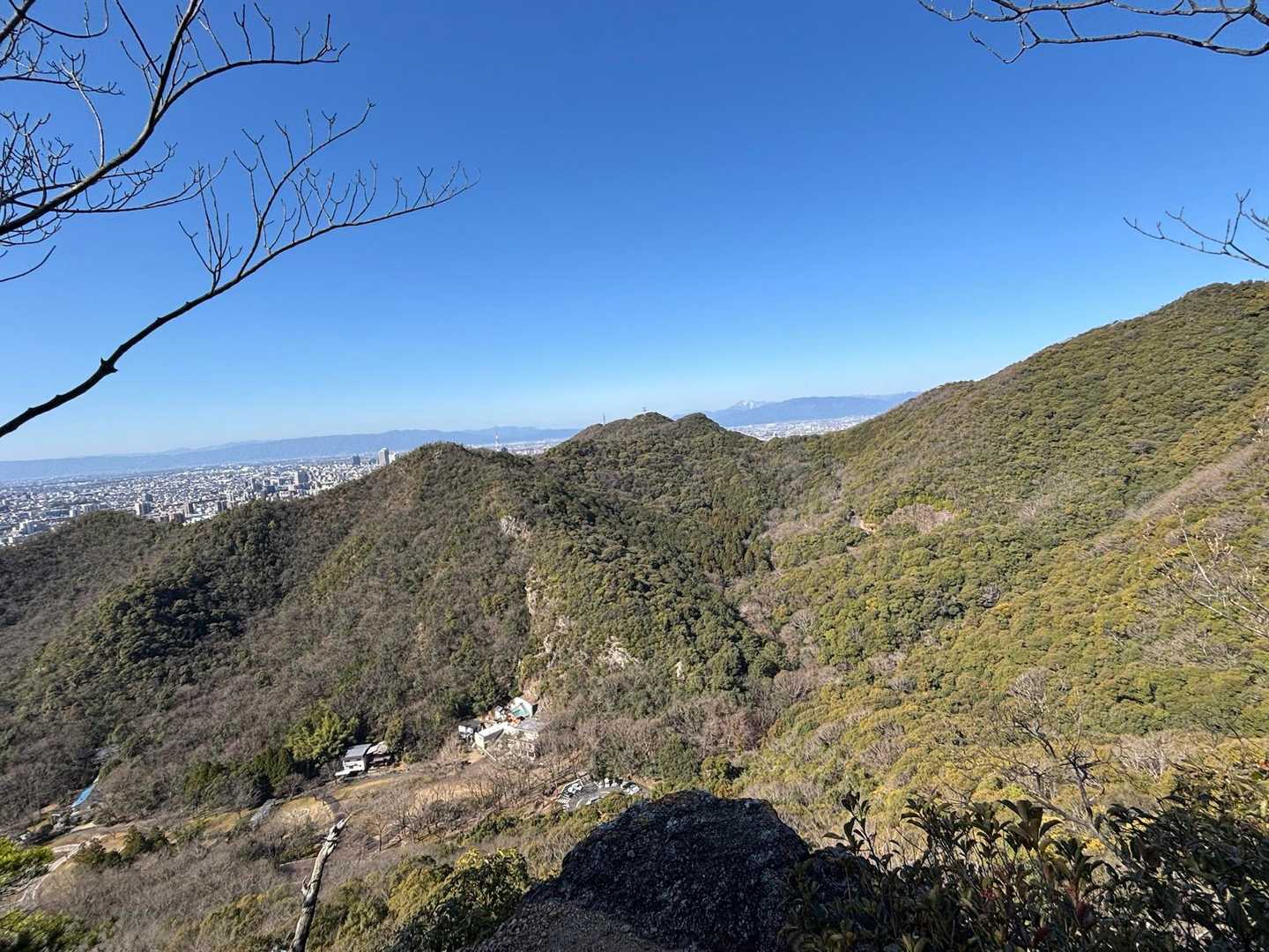 鷹巣御前 往復コースの写真