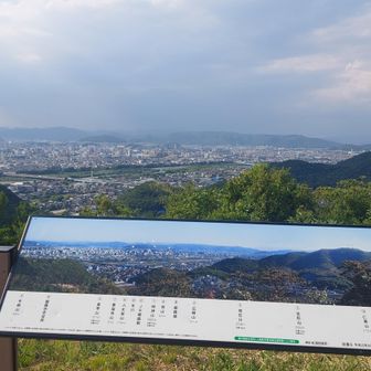 山頂から姫路市街