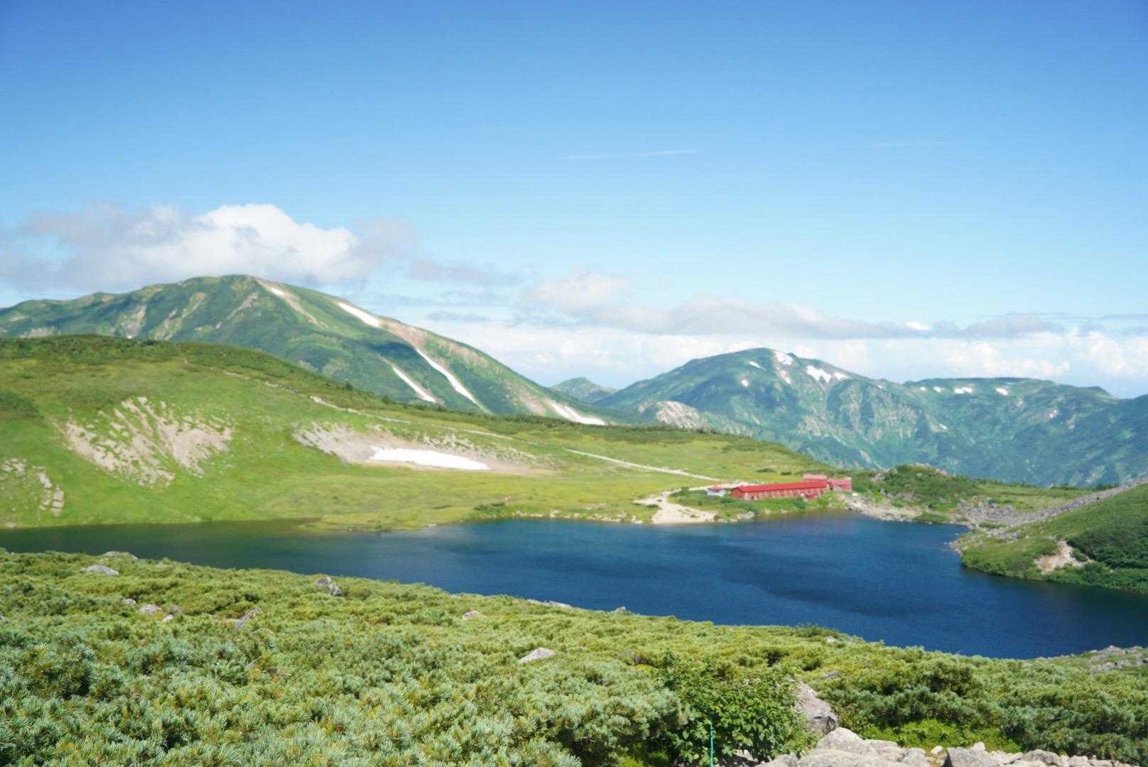 栂池自然園の登山口-乗鞍岳-蓮華温泉登山口 縦走コースの写真