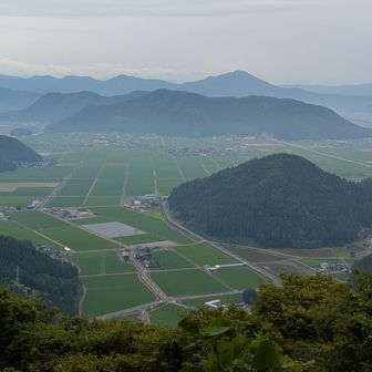 2週間ぶりの眺め👀
少し前まで水田に鉄塔が映っていたのに、緑みどりの景色に様変わりしていてびっくり〜✨️この景色もきれい💚