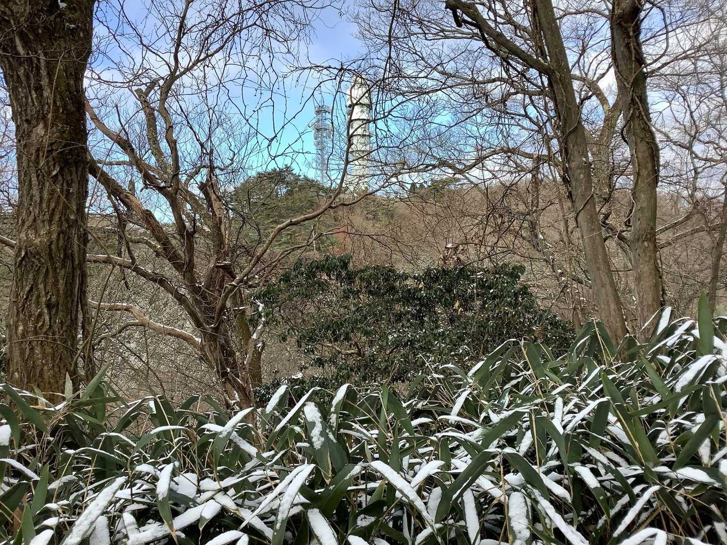 高鈴山山頂までもう少し