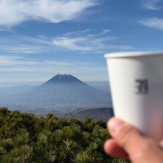 寒かったので、コーヒーを飲んだ