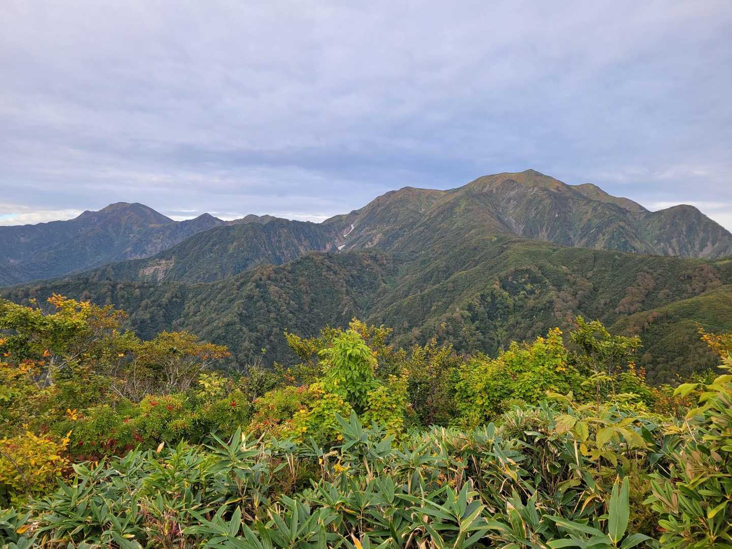 越後駒ヶ岳と中ノ岳⛰️