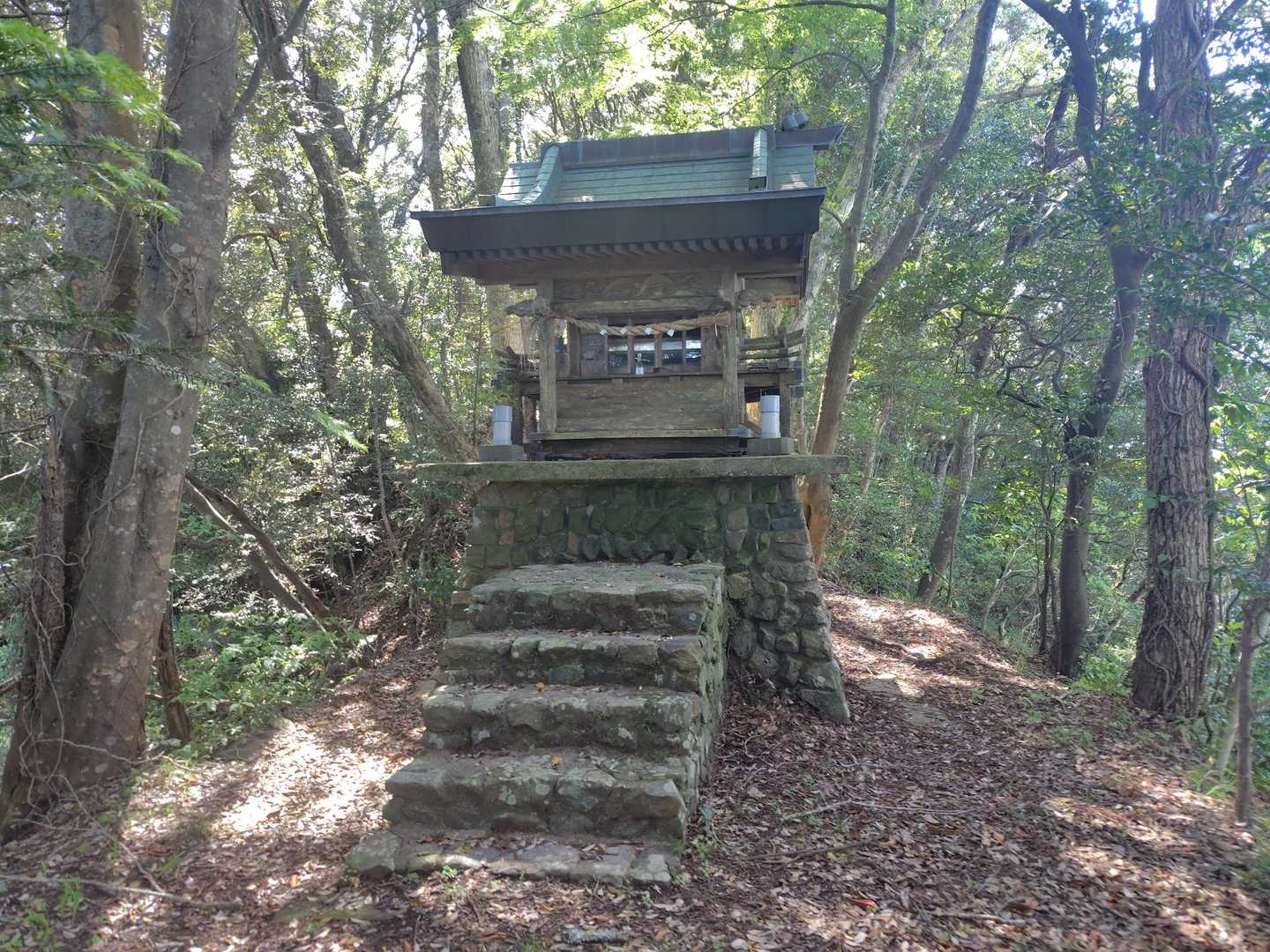 二ツ山 往復コースの写真