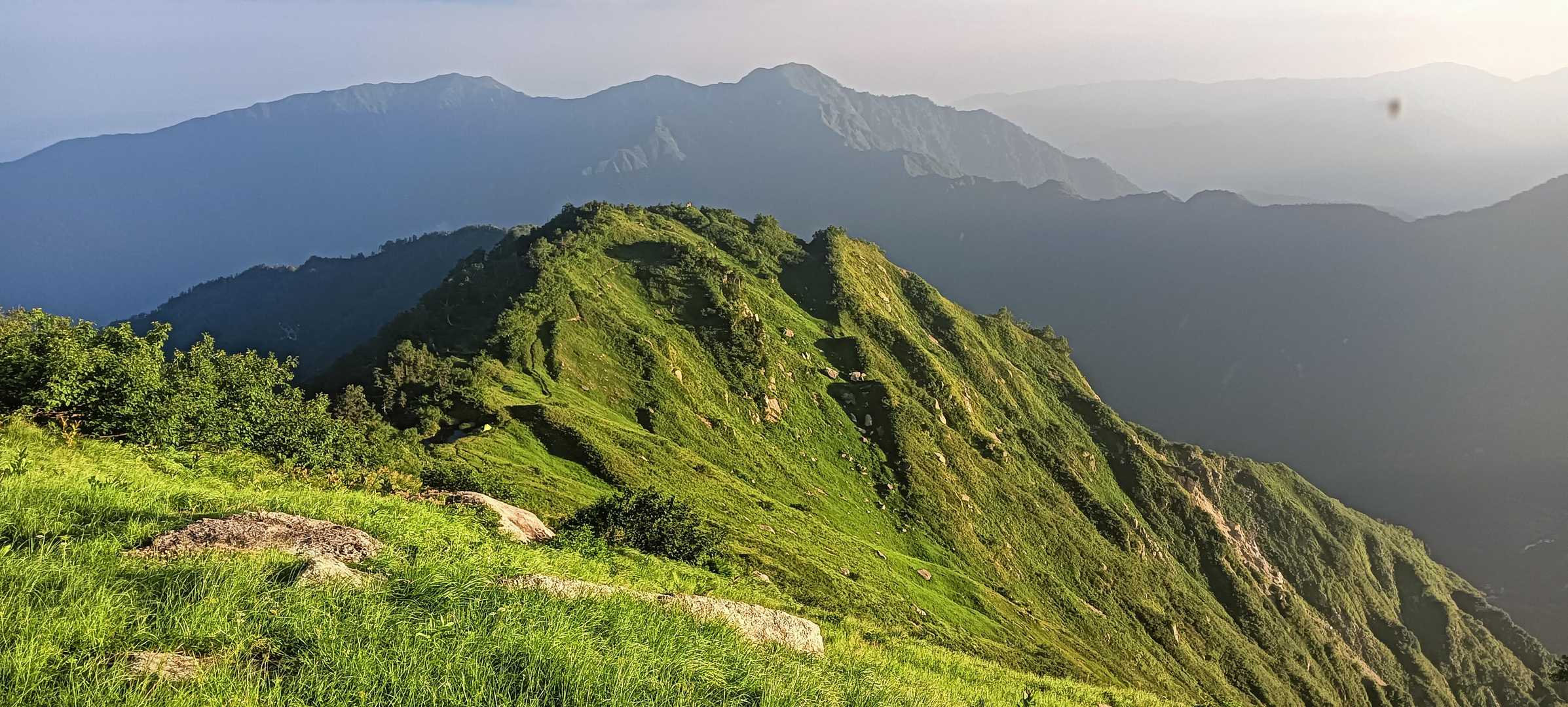 モモアセ山-毛勝山 往復コースの写真