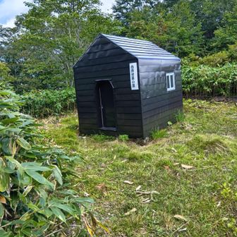 3日目、白樺避難小屋。