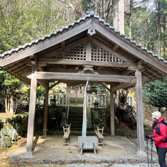 立派な戒場神社⛩️と