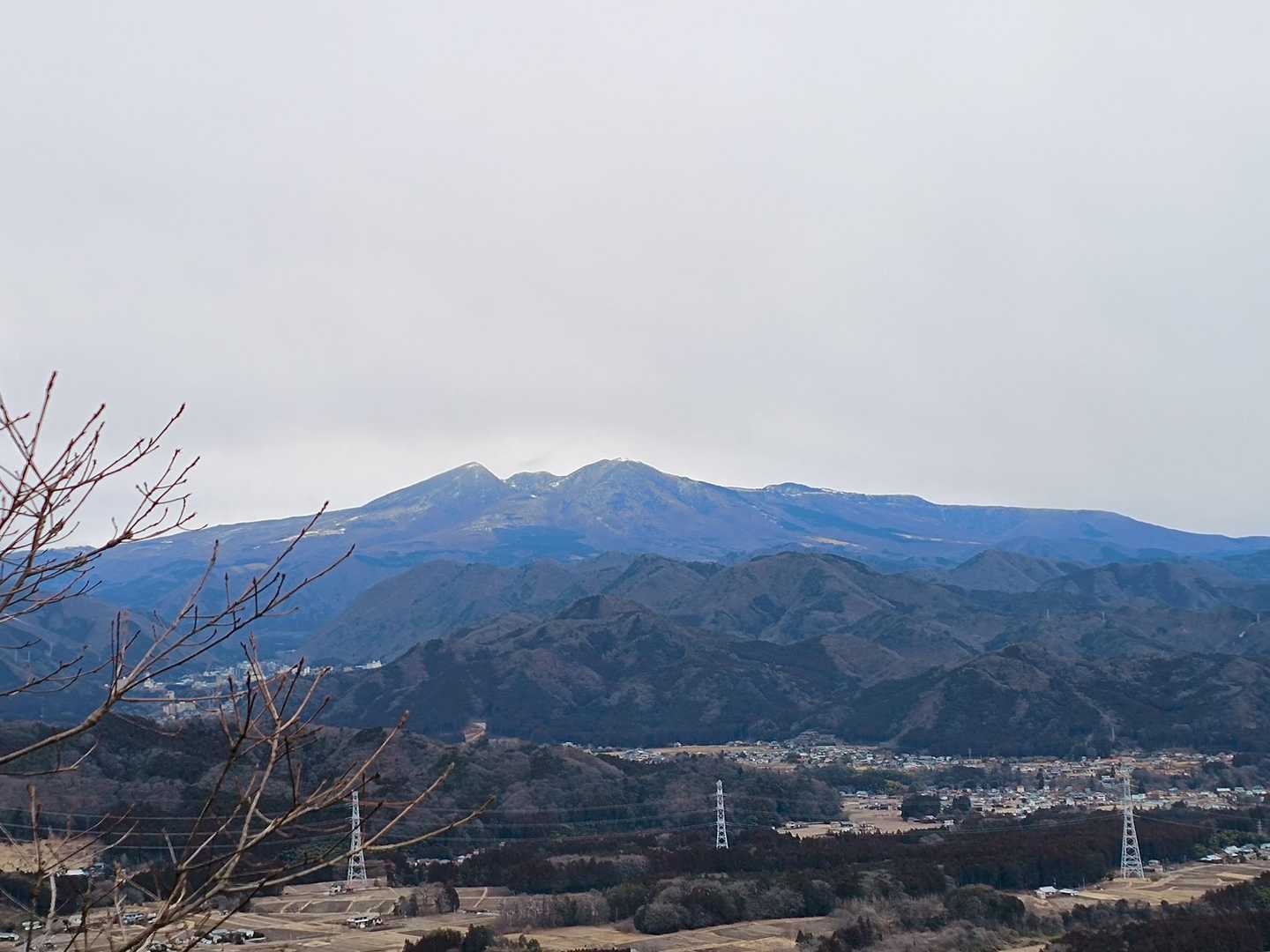 高原山(釈迦ヶ岳)をパシャリ📷いいねー😁