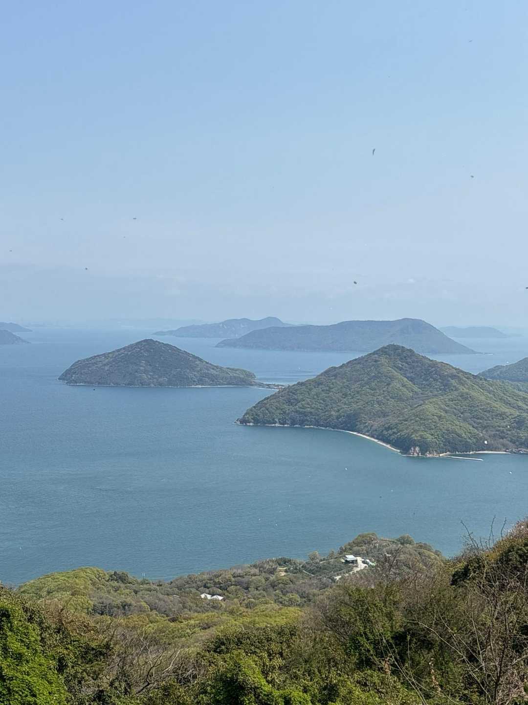 瀬戸内海の多島美　絶景！