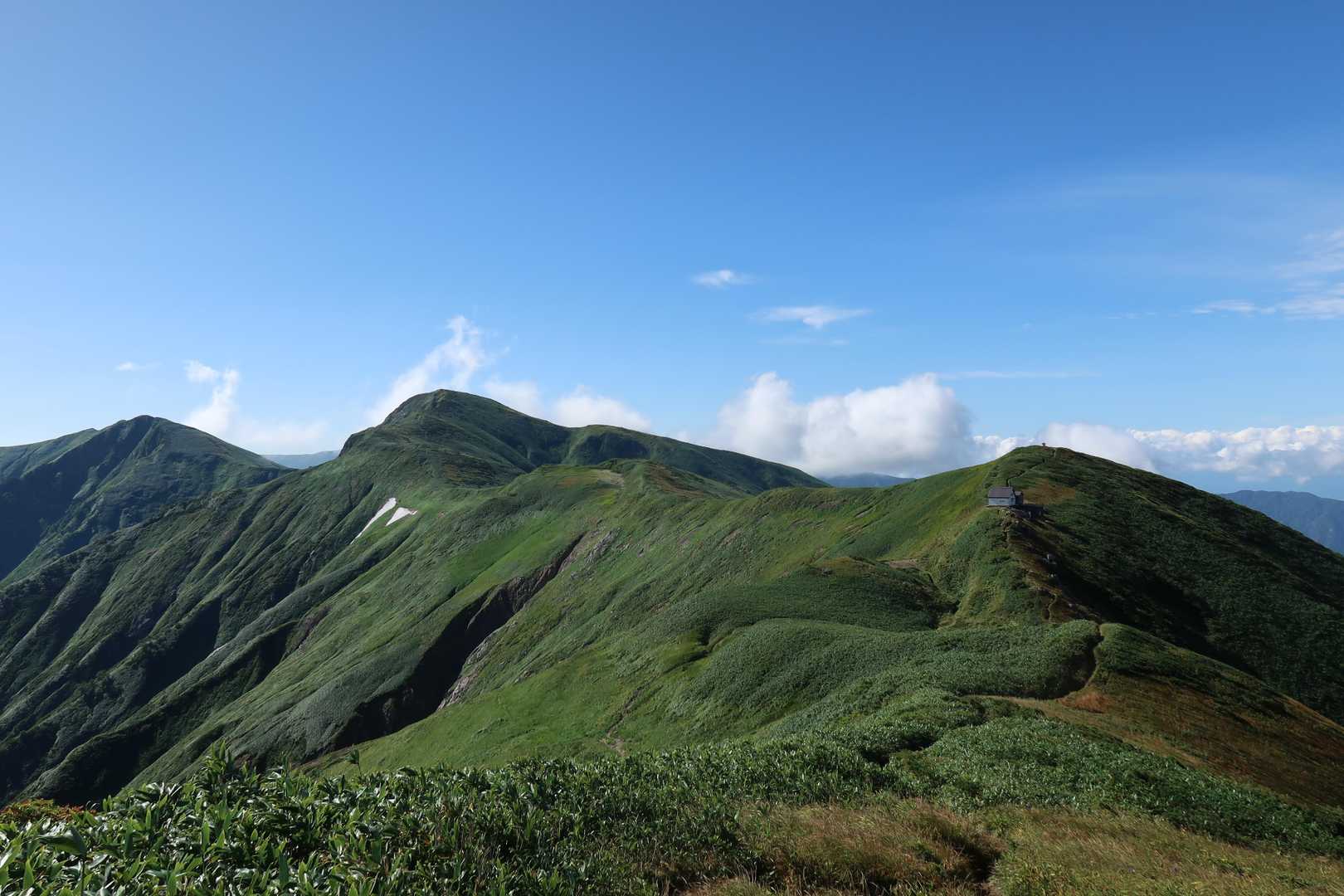 稜線に登り上げるまでｷﾂｶｯﾀけど､山頂稜線は天国です💛
