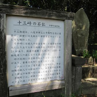 十三峠 431 m
じゅうさんとうげ
