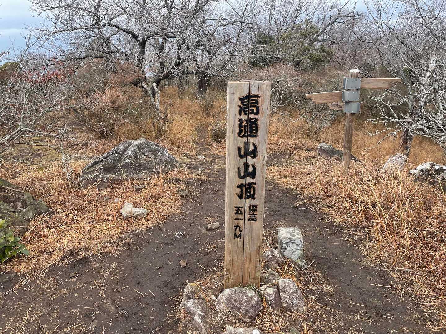 高通山 往復コースの写真