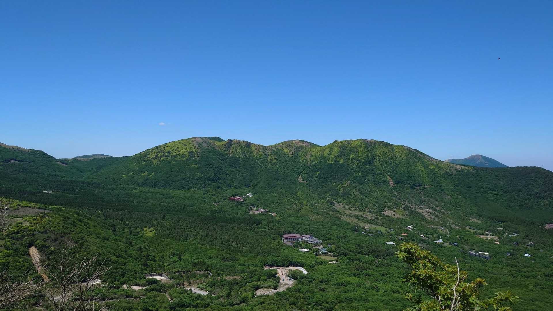 黒岩山方面