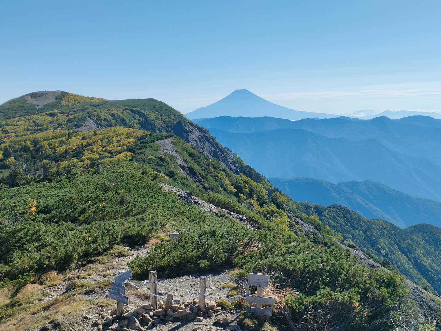 天気が良ければ富士山はどこからで見れるね