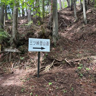 登山口にまできました。ここからは舗装路になります。