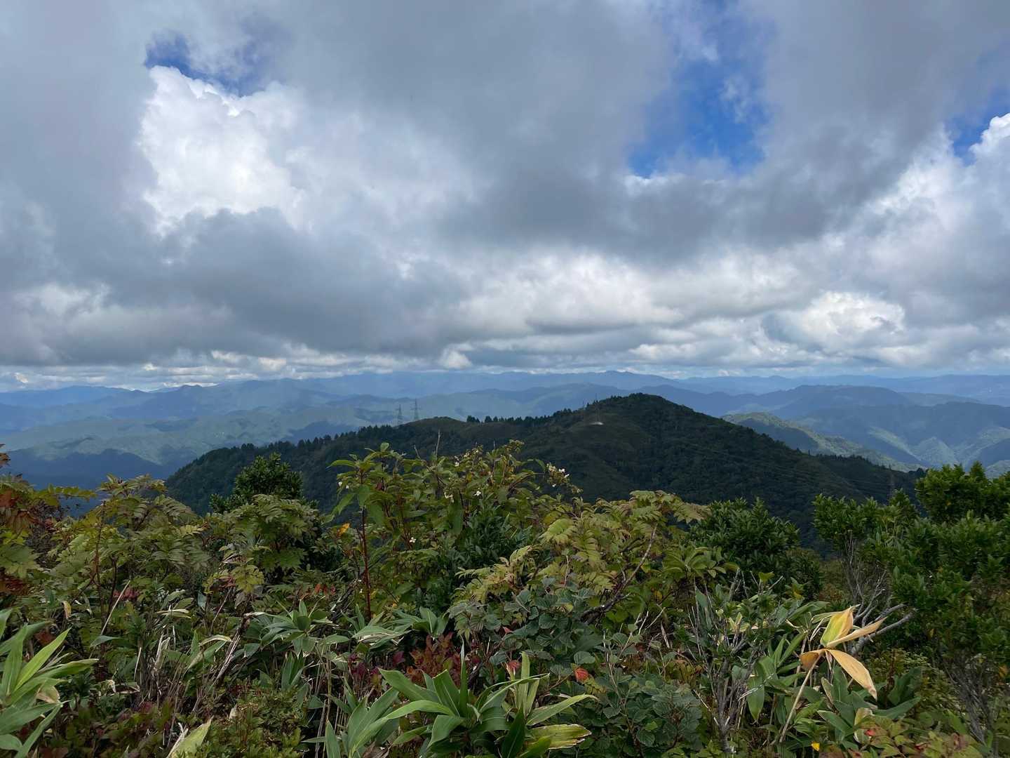 山頂からの眺望