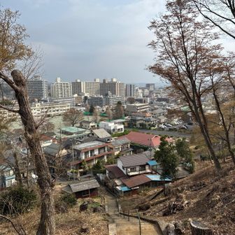 高尾市街が見渡せます
