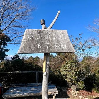 そして本日最終目的地のポンポン山山頂
