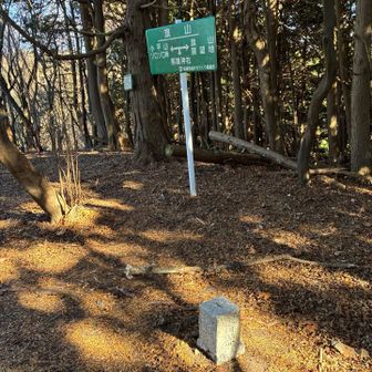 三角点あります