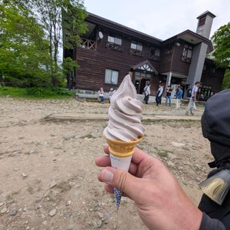 花豆ソフトクリーム🍦