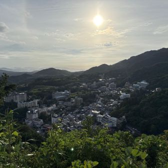有馬温泉街。