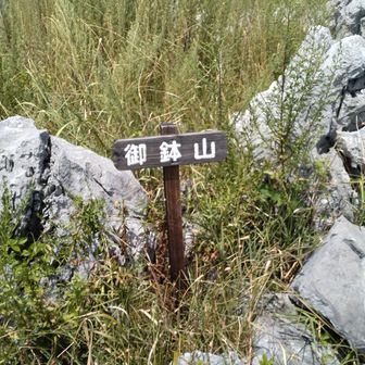 お鉢山山頂