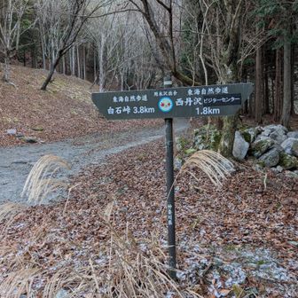 登山口ですね〜
今日は無事に渡渉したいですｗ