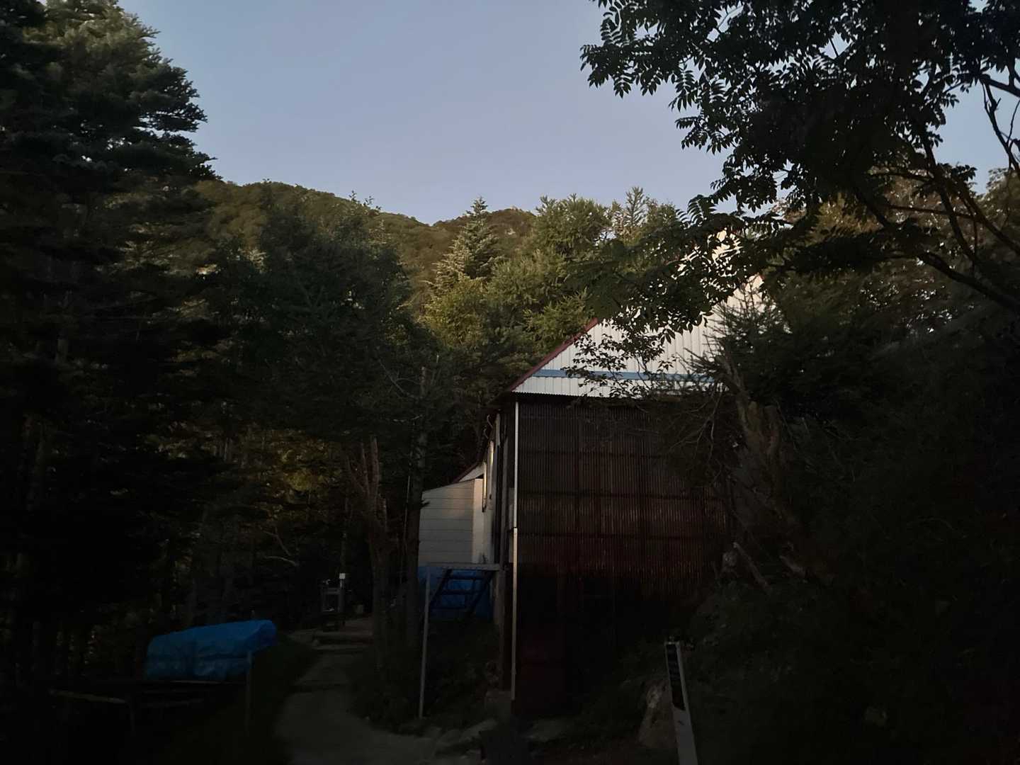七丈小屋🛖で💧補給　100円