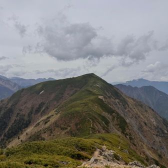 小河内岳岳まで後一息。