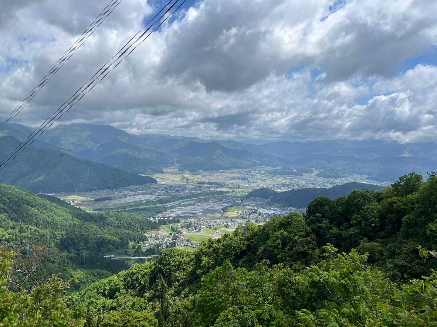 眺めが良い場所
雲多め☁️
