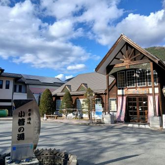 無事に小菅の湯ゴール
かなりいい速さで下山できバスの時刻まで約2時間ある😂
温泉入りたいけど…