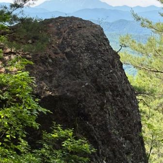 立岩から仙丈ヶ岳