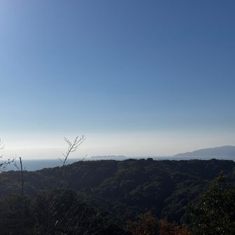 友ヶ島方面　山頂にいた方が教えてくださいました😊