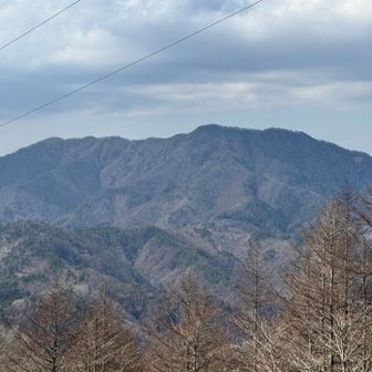 北側の眺望
杓子山