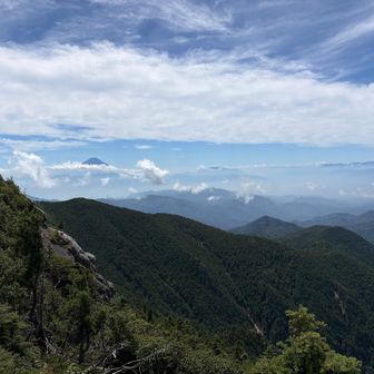 ひょっこり富士山